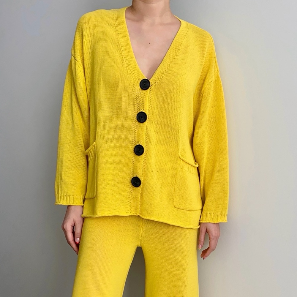Zara knit relaxed cardigan